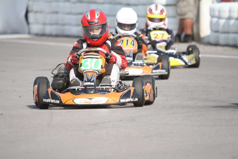 Última carrera del Campeonato Navarro de Karting